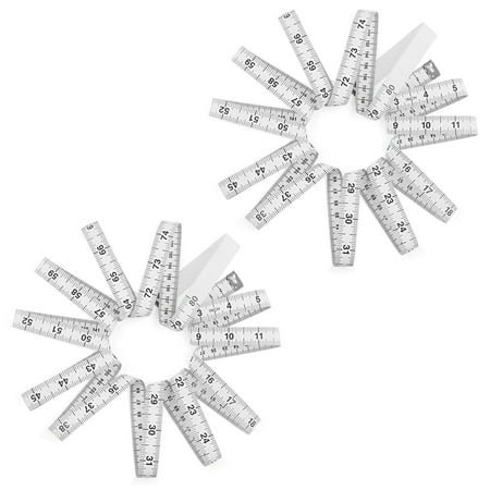 

5 Pcs Double-Scale Soft Tape Measure Ruler Bulk for Sewing Tailor Cloth Weight Loss Medical Body Measurement Sewing Supplies Knitting Projects