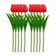 thumbnail image 2 of Simulation Flowers Soft Flowers 10pcs For Wedding Decoration Flowers Home Decoration Bouquet Party Shooting Props, 2 of 6