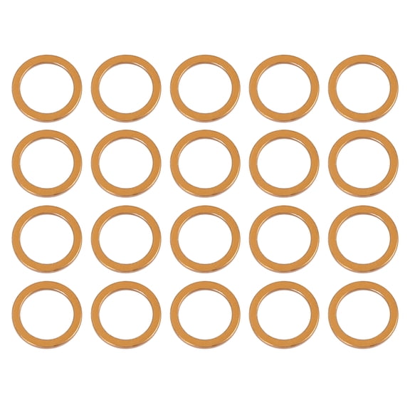 20pcs 25mm ID 33mm OD Motorcycle Exhaust Muffler Pipe Gasket for Jiangling JH70 100