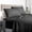 Black, variant on Luxury King Bed Sheets Set Black- Super Soft Brushed Microfiber King Size Sheets with 18-Inch Deep Pocket - Breathable Wrinkle and Hypoallergenic-4 Piece(King,Black)