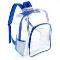 thumbnail image 1 of Mochila Plástica Fomaris Transp. Resistente para Escuela Fest Trabajo Uni Estadio Azul, 1 of 3