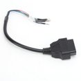 thumbnail image 5 of Conector adaptador de prueba de Cable de 16 pines para cableado Universal OBD ODB2 de motocicleta de automóvil, 5 of 5