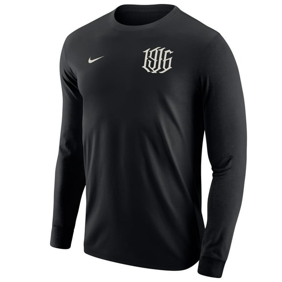 Men's Nike Black Club America CA x CA Long Sleeve T-Shirt
