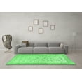 thumbnail image 3 of Ahgly Company Indoor Rectangle Persian Emerald Green Traditional Area Rugs, 8' x 10', 3 of 4