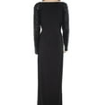thumbnail image 2 of Lauren By Ralph Lauren Womens Ruched Sheath Dress Black 10, 2 of 3