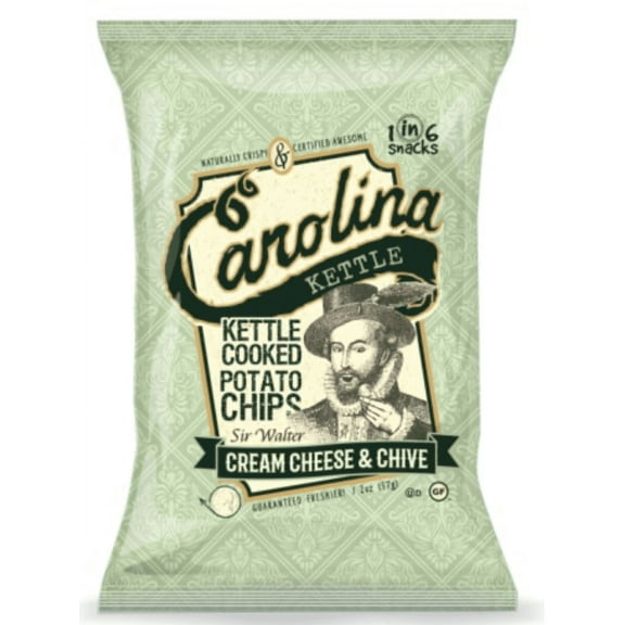 Carolina Kettle Sir Walter Cream Cheese & Chive 5 ounce