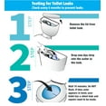 thumbnail image 3 of Blue Stripe Leak Detection Toilet Dye Leak Strip Test Multi-Use  Bulk 2-Pack Silent Leaks (50), 3 of 6
