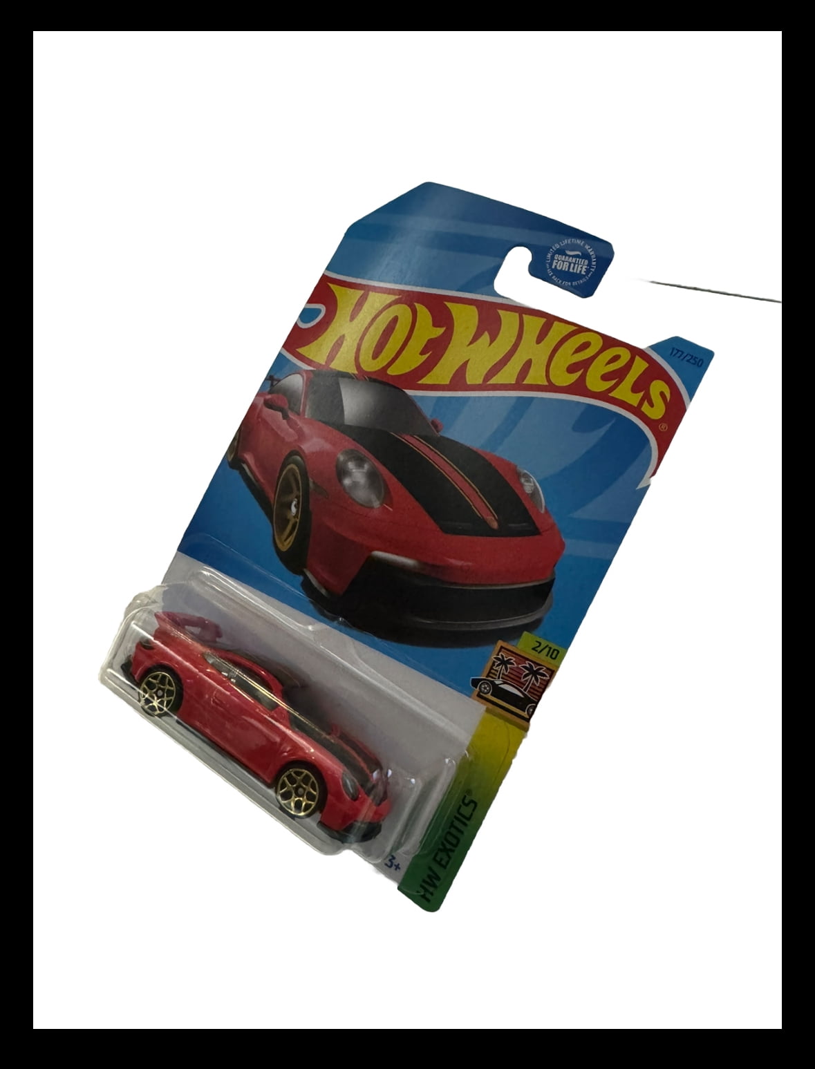 Hot Wheels - Porsche 911 GT3 - Red - HW Exotics 2/10 - Walmart.com