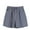 Gray, variant on Womens Shorts Women's Solid Color Loose Cotton Crepe Casual Wide Leg Shorts