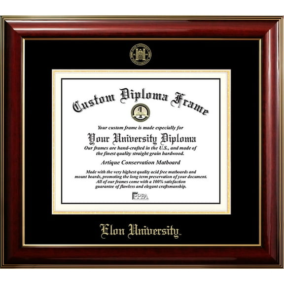 Elon University Classic Diploma Frame