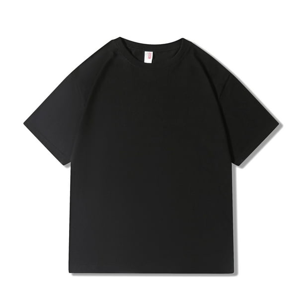 AG210 gramos de algodón peinado compacto Siro hilado algodón Camiseta impresión logo grupo publicidad camisa placa ligera color sólido manga corta