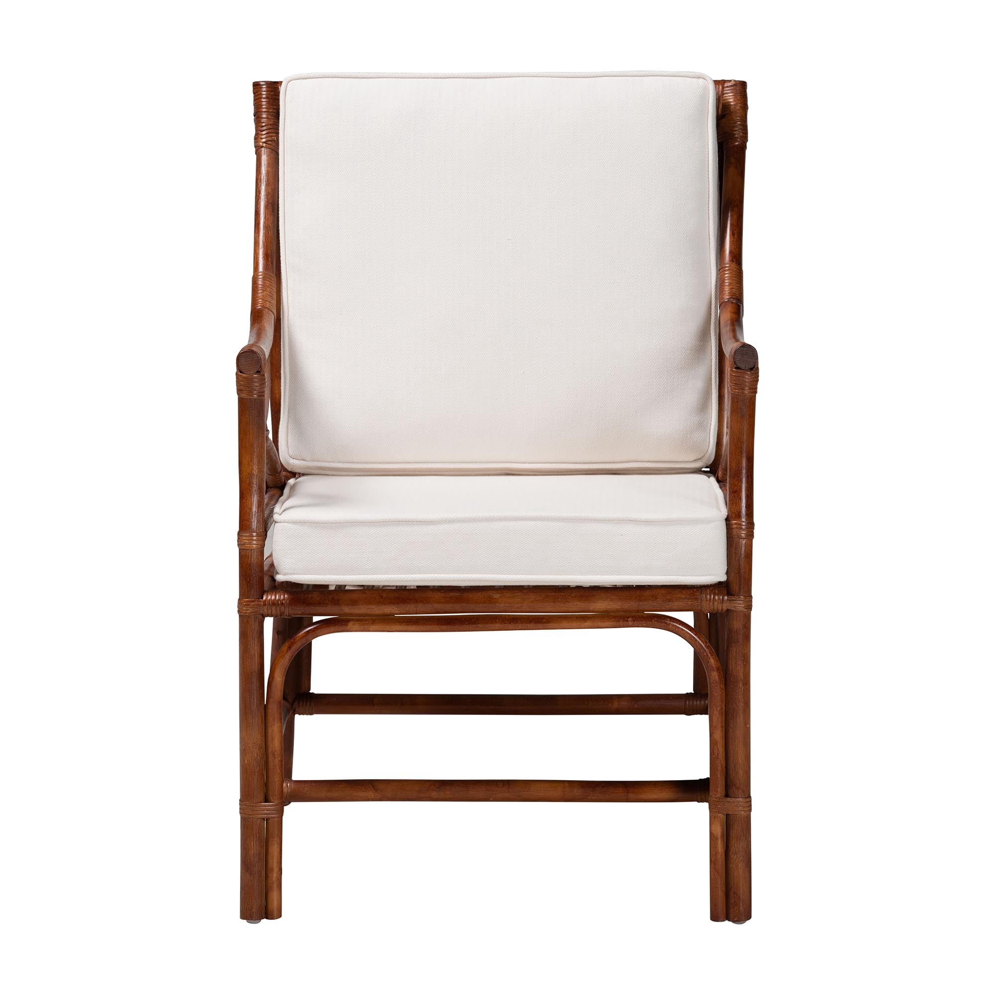 bali & pari Cleantha Boho Armchair, Marbled Tortoise Brown