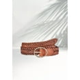 thumbnail image 2 of LASCANA Women's Woven Leather Belt, 2 of 6