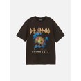 thumbnail image 1 of T-shirt Graphique Unisexe Noir Def Leppard Pyromania T-Shirt-TG, 1 of 2