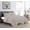 Gray, variant on Videri Home Pinch Pleat Comforter Set, Soft Lightweight Polyester Bedding with Elegant Pleated Design, All Season Warmth, Durable & Machine Washable (Gray, Full/Queen)