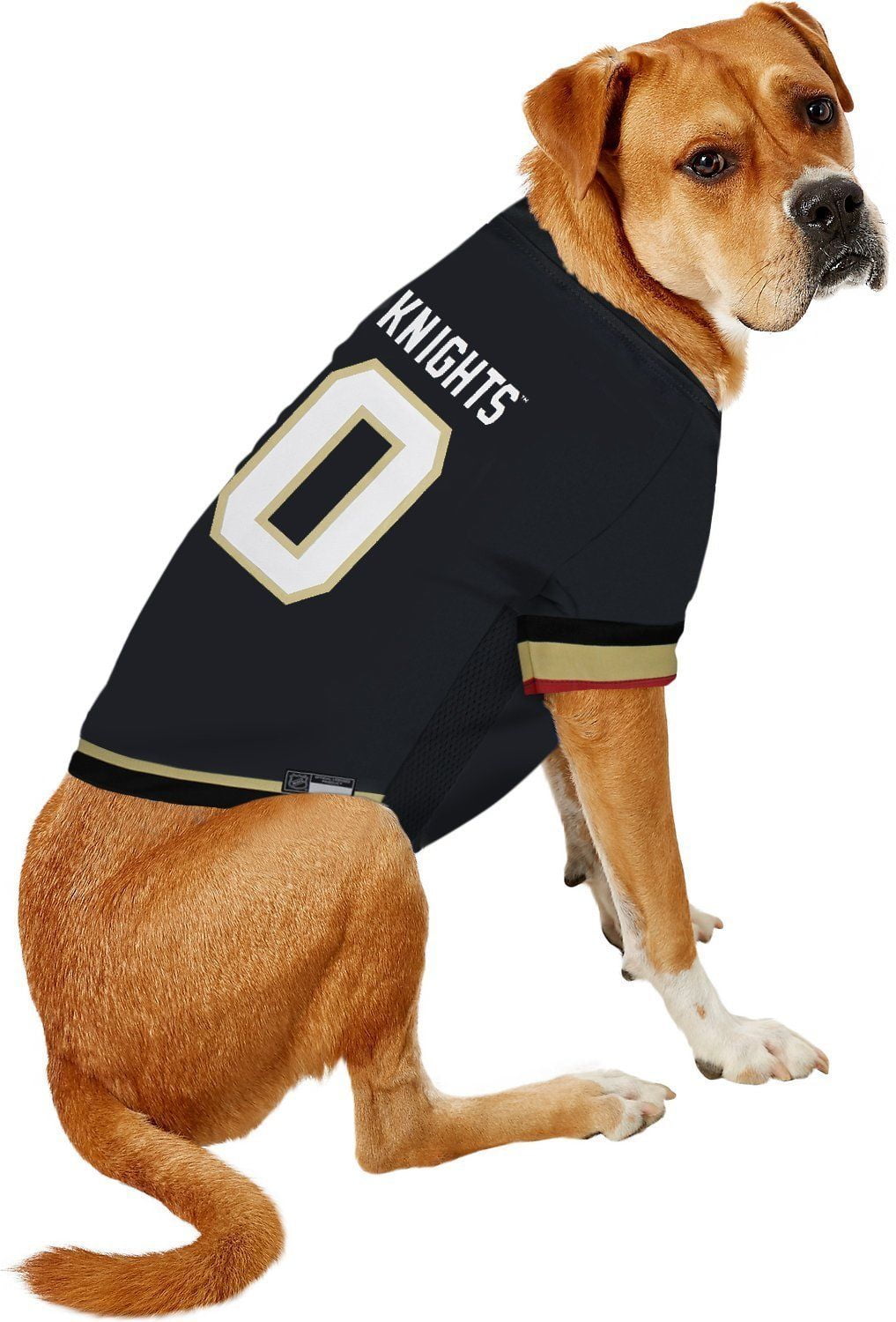 Pets First NHL Vegas Golden Knights Mesh Jersey, Black, Medium