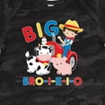 thumbnail image 4 of Inktastic Farmer Tractor EIEIO Big Bro Boys Baby Bodysuit, 4 of 5