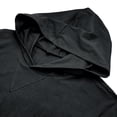 thumbnail image 5 of Men's Short Sleeve Hoodie Workout Gym Athletic Cotton Lightweight Breathable Hooded T Shirts Sweatshirt Black, 5 of 6