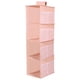 thumbnail image 2 of Organizador de armario colgante Baoblaze Estantes de Almacenamiento 2x 4 Estantes, 2 of 8