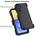 thumbnail image 4 of Galaxy A15 5G Case,Takfox Samsung Galaxy A15 5G Holster Phone Case with Built-in Screen Protector Swivel Belt Clip [3 Layers] Heavy Duty Full Body Protection Shockproof Kickstand Cover - Black, 4 of 10