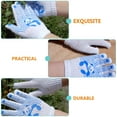 thumbnail image 2 of MasteelfCA 3 Paires de Gants de Travail en Polyester et Coton Gants de Protection Protège-Mains pour Enfants, 2 of 8