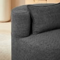 thumbnail image 3 of 34'' Wide Upholstered Fabric Armchair ,Barrel Chair, 3 of 9