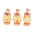 thumbnail image 3 of 3 piezas de frascos de perfume en miniatura para decoración de casas de muñecas, modelos de micro paisajes. Oro rosa, 3 of 9