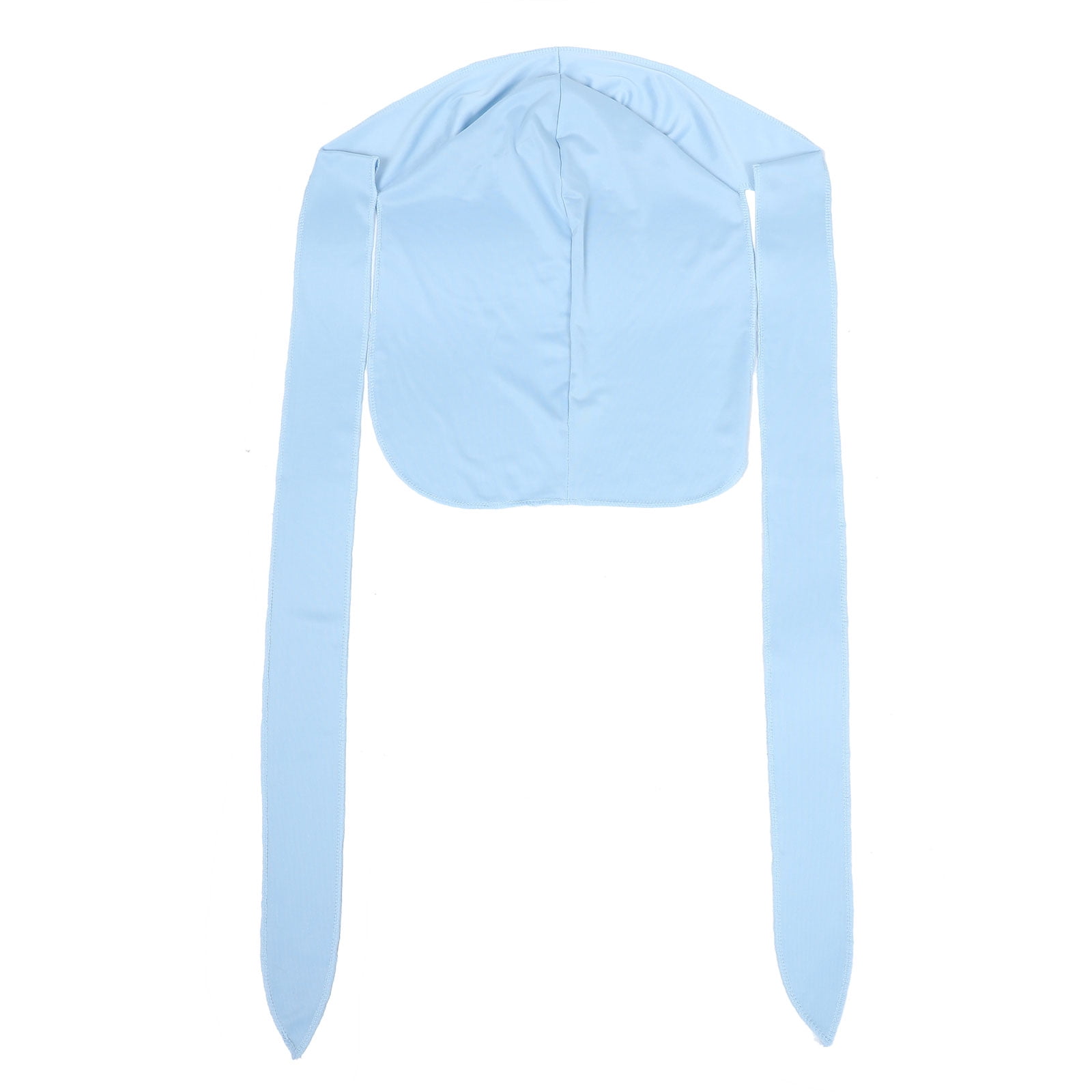 Fashion Elastic Durag Long Tail Durag Wide Strap Head Wrap for Men and Women