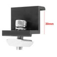 thumbnail image 1 of Solar Panel Bracket Fixing Pv End Clamp Middle Clamp Mounting 30Mm/35Mm Black 30Mm End Clamp, 1 of 9