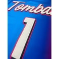 thumbnail image 3 of Jimmy Butler Men's Headgear Classics Embroidered Tomball High School Basketball Jersey (X-Large, Pink/Blue), 3 of 5