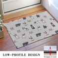 thumbnail image 3 of Boston Terrier Door Rugs,Washable Non Slip Door Mats Indoor,Decorative Door Mats,Entry Mat Indoor for Entrance,Bedroom,Kitchen,Bathroom,16"x24", 3 of 6