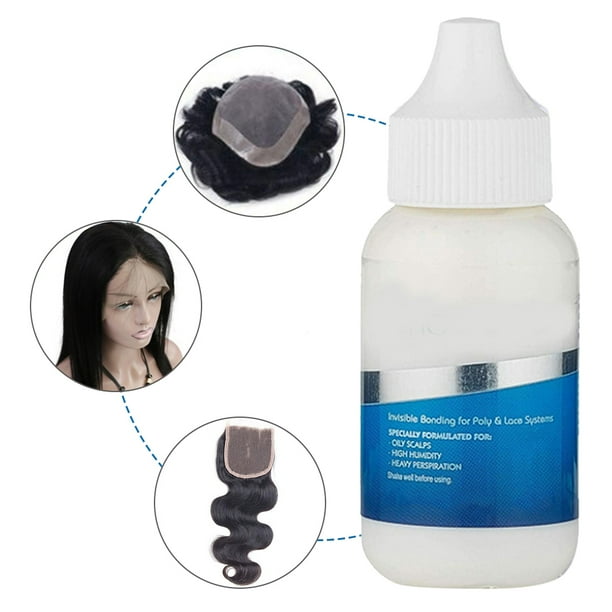 Pegamento Para Peluca De Encaje De 38ML, Pegamento Para El Cabello Resistente Al Aceite Para Extensión De Enlace De Peluca Frontal, Pegamento Adhesivo Para Enlace De Pelucas ANGGREK No