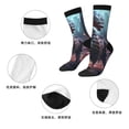 thumbnail image 5 of Honeii Urban Mechanical Dragon Print Adult Socks,Crew Socks,Casual Calf Socks,Daily Wear Socks for Men & Women, Perfect for Sports, Casual and Everyday Use, 5 of 6
