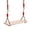 Beige, variant on Wooden Swing, Hanging Tree Swing Seat with Adjustable Rope and Carabiner 300 LBS Large Bearing Capacity for Home Backyard Garden Playing, 1 Set