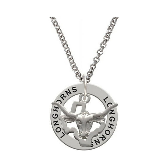 Longhorn - Texas Longhorns Affirmation Ring Necklace