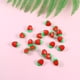 thumbnail image 4 of GOOHOCHY 100 botones de plástico con forma de fresa roja, accesorio para manualidades, costura, ropa y zapatos., 4 of 8