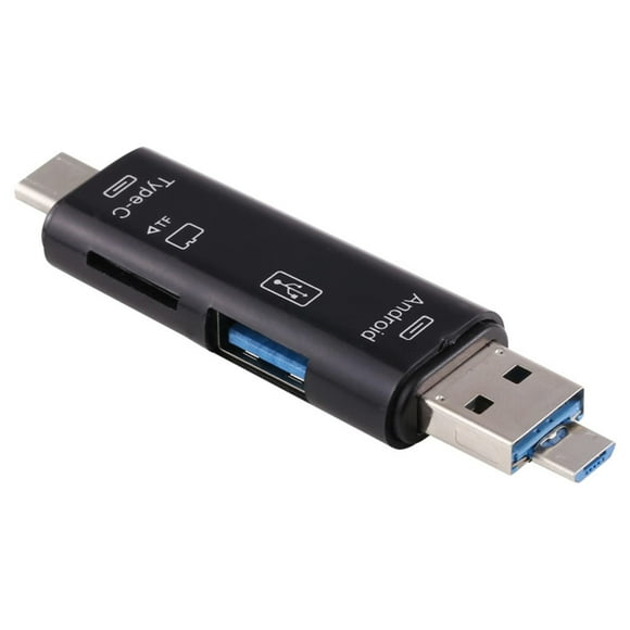 Adaptador OTG Tipo C USB Micro USB V8 a USB Micro SD