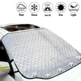 thumbnail image 2 of Escudo de nieve con hebilla magnética + cubierta para espejo retrovisor grande Adepaton 2034420-1, 2 of 9