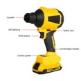 thumbnail image 6 of Electric Cordless Dust Blower 21000RPM Handheld Leaf Blower 450W Air Duster Tool, 6 of 8