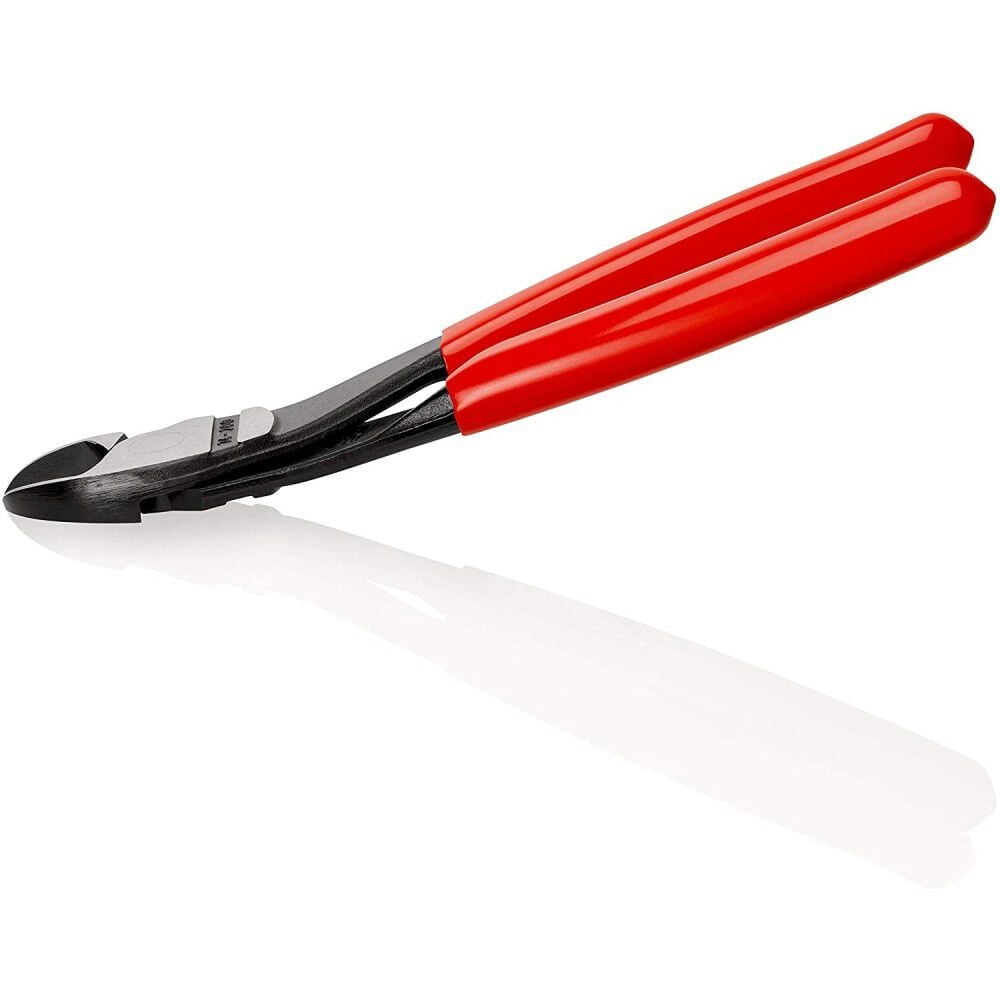 KNIPEX 8" HIGH LEV. ANGLED DIAGONAL CUTTERS CARDED