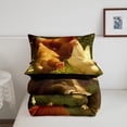thumbnail image 3 of Chicken Queen Size Quilt Vintage Rooster Bedding Set Rural Scenery Style Comforter Set Teens Farmhouse Animlas Duvet Insert, 3 of 6