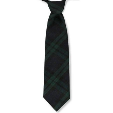 

Cookie s Adjustable Banded Necktie with Clip - navy/green *plaid #79* 16
