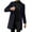 Navy, variant on Gubotare Mens Coat Winter Coat Lapel Collar Long Sleeve Padded Leather Jacket Vintage Thicken Coat Sheepskin (Dark Gray, L)