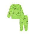 thumbnail image 3 of The Grinch Toddler Long Sleeve Sweatshirt and Jogger Set, Sizes 2T-5T, 3 of 6