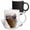 Multicolor, variant on 3drose, Beautiful Artistic Grumpy Ostrich Vector Cut Out, 11oz Magic Transforming Mug