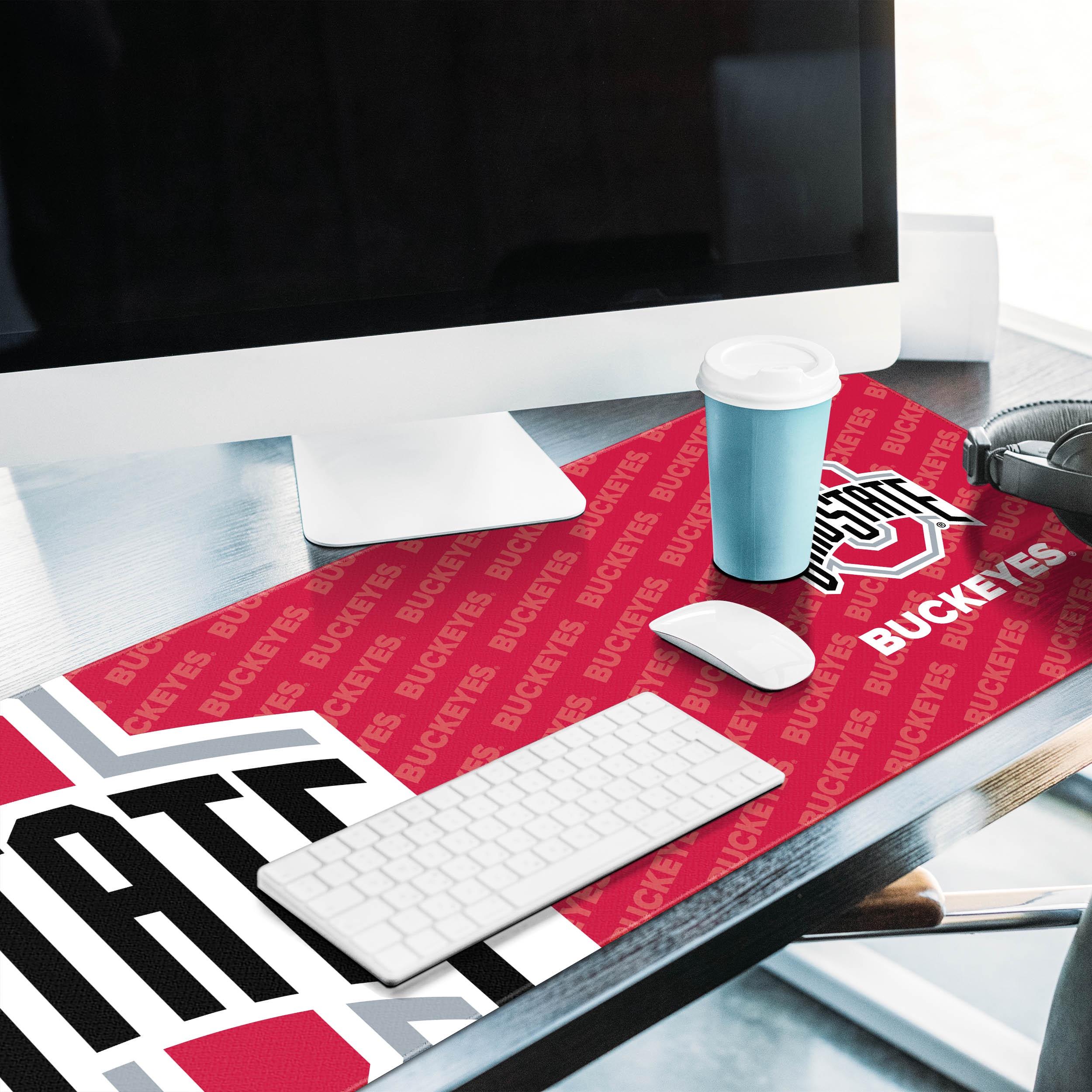 YouTheFan NCAA Ohio State Buckeyes Logo Series Desk Pad SMU
