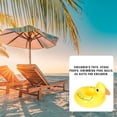 thumbnail image 4 of Cup Coaster Swimming Pool Inflatable Cup Holder Pool Party PVC Beverage Bottle Coaster, Duck, 4 of 6