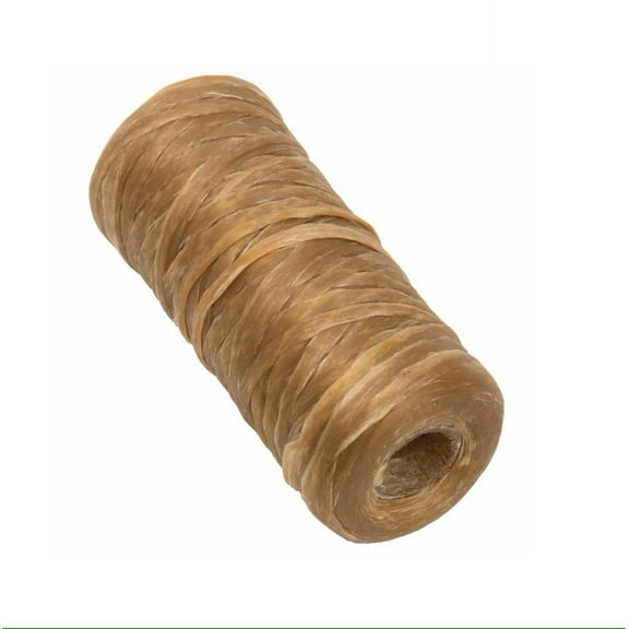 Sinew Artificial Waxed Polyester Cord Natural 5-ply, Great for Jewelry Making. Sold per 1 Ounce / 28.3 Grams Spool 32.8 Yards / 30 Meters