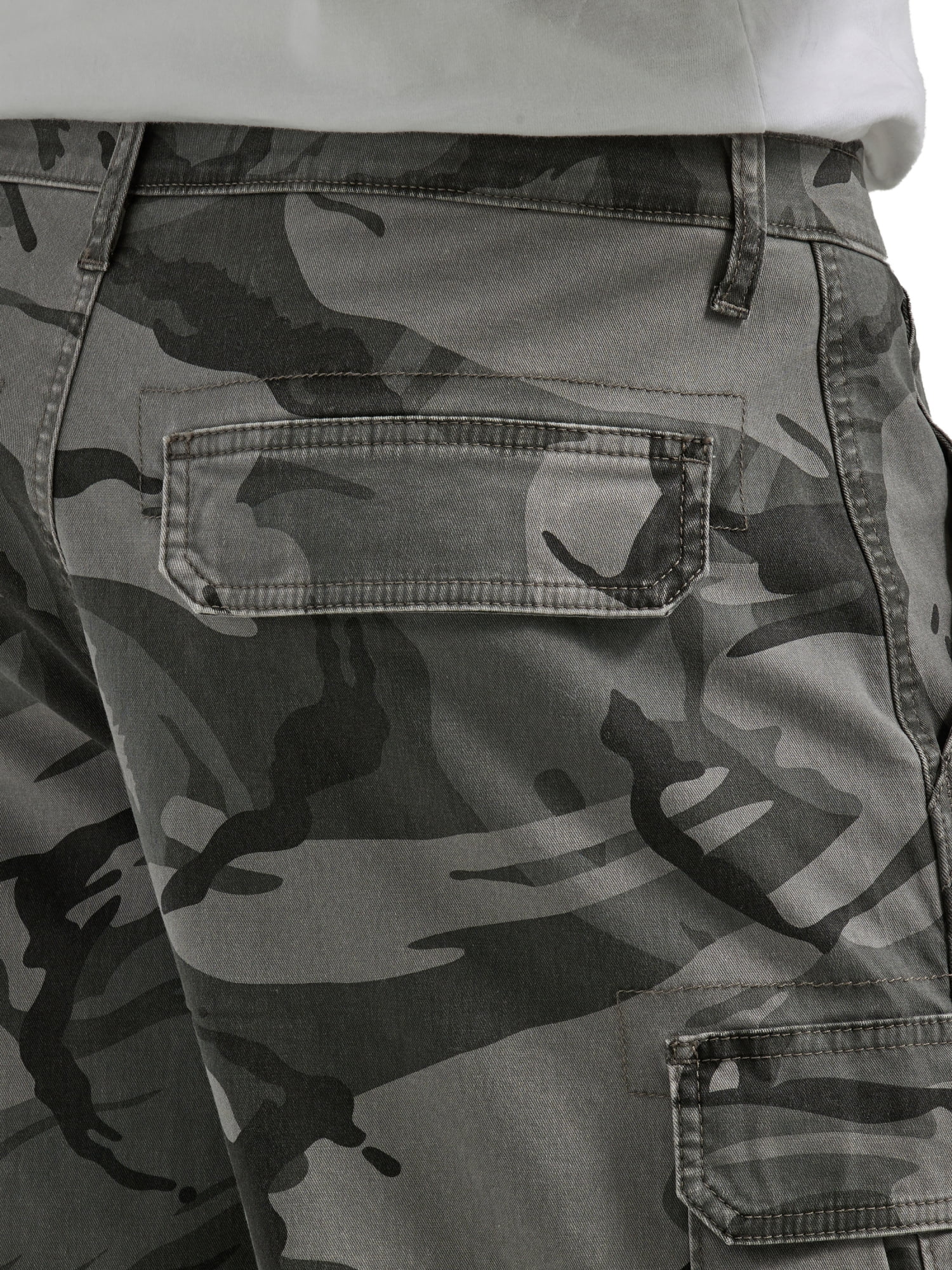Wrangler Men's and Big Men's Multi-Pocket Cargo Short with Stretch, Sizes 30-50