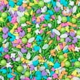 thumbnail image 2 of Sprinkle Deco Easter Ducks Flowers Bunny Head Edible Confetti Sprinkles Cake Cookie Cupcake IceCream Donut Quins 4oz, 2 of 2
